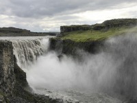 See stunning waterfalls in Iceland